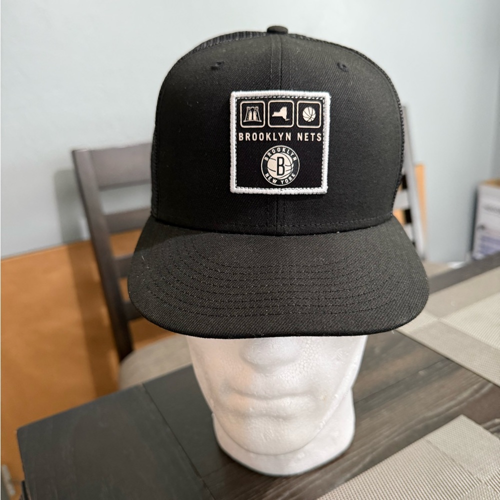 Brooklyn Nets New Era Snapback Black Cap